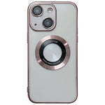 Capa para telemóvel TPU com MagSafe e acabamento eletroplated, Para iPhone 16 Pro, Para iPhone 16 Plus, Para iPhone 16, Para iPhone 15 Pro Max, Para iPhone 15 Pro, Para iPhone 15 Plus