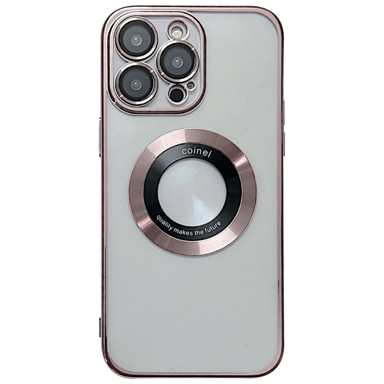 Capa para telemóvel TPU com MagSafe e acabamento eletroplated, Para iPhone 16 Pro, Para iPhone 16 Plus, Para iPhone 16, Para iPhone 15 Pro Max, Para iPhone 15 Pro, Para iPhone 15 Plus