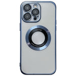 Capa para telemóvel TPU com MagSafe e acabamento eletroplated, Para iPhone 16 Pro, Para iPhone 16 Plus, Para iPhone 16, Para iPhone 15 Pro Max, Para iPhone 15 Pro, Para iPhone 15 Plus