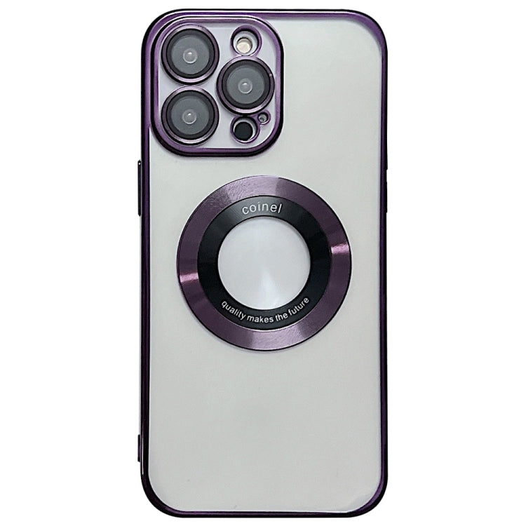 Capa para telemóvel TPU com MagSafe e acabamento eletroplated, Para iPhone 16 Pro, Para iPhone 16 Plus, Para iPhone 16, Para iPhone 15 Pro Max, Para iPhone 15 Pro, Para iPhone 15 Plus