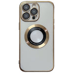 Capa para telemóvel TPU com MagSafe e acabamento eletroplated, Para iPhone 16 Pro, Para iPhone 16 Plus, Para iPhone 16, Para iPhone 15 Pro Max, Para iPhone 15 Pro, Para iPhone 15 Plus