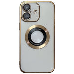 Capa para telemóvel TPU com MagSafe e acabamento eletroplated, Para iPhone 16 Pro, Para iPhone 16 Plus, Para iPhone 16, Para iPhone 15 Pro Max, Para iPhone 15 Pro, Para iPhone 15 Plus