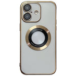 Capa para telemóvel TPU com MagSafe e acabamento eletroplated, Para iPhone 17e / 16e, Para iPhone 17 Pro Max, Para iPhone 17 Pro, Para iPhone 17, Para iPhone Air, Para iPhone 16 Pro Max