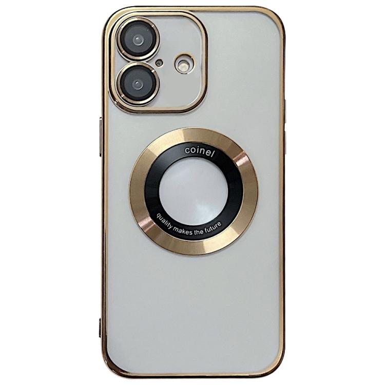 Capa para telemóvel TPU com MagSafe e acabamento eletroplated, Para iPhone 17e / 16e, Para iPhone 17 Pro Max, Para iPhone 17 Pro, Para iPhone 17, Para iPhone Air, Para iPhone 16 Pro Max