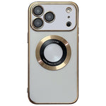 Capa para telemóvel TPU com MagSafe e acabamento eletroplated, Para iPhone 17e / 16e, Para iPhone 17 Pro Max, Para iPhone 17 Pro, Para iPhone 17, Para iPhone Air, Para iPhone 16 Pro Max