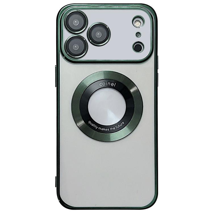 Capa para telemóvel TPU com MagSafe e acabamento eletroplated, Para iPhone 17e / 16e, Para iPhone 17 Pro Max, Para iPhone 17 Pro, Para iPhone 17, Para iPhone Air, Para iPhone 16 Pro Max
