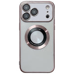 Capa para telemóvel TPU com MagSafe e acabamento eletroplated, Para iPhone 17e / 16e, Para iPhone 17 Pro Max, Para iPhone 17 Pro, Para iPhone 17, Para iPhone Air, Para iPhone 16 Pro Max