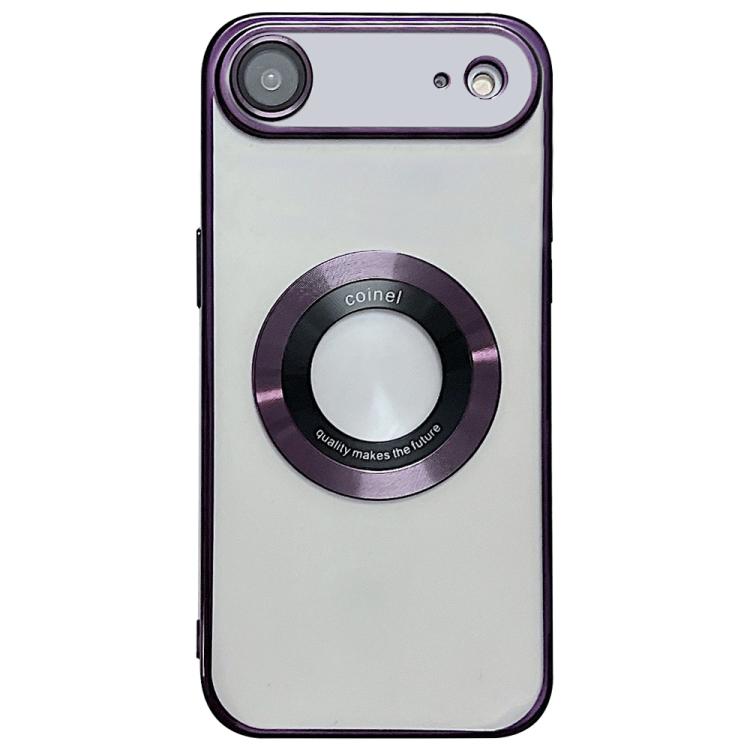 Capa para telemóvel TPU com MagSafe e acabamento eletroplated, Para iPhone 17e / 16e, Para iPhone 17 Pro Max, Para iPhone 17 Pro, Para iPhone 17, Para iPhone Air, Para iPhone 16 Pro Max