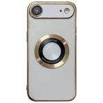 Capa para telemóvel TPU com MagSafe e acabamento eletroplated, Para iPhone 17e / 16e, Para iPhone 17 Pro Max, Para iPhone 17 Pro, Para iPhone 17, Para iPhone Air, Para iPhone 16 Pro Max