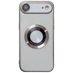 Capa para telemóvel TPU com MagSafe e acabamento eletroplated, Para iPhone 17e / 16e, Para iPhone 17 Pro Max, Para iPhone 17 Pro, Para iPhone 17, Para iPhone Air, Para iPhone 16 Pro Max