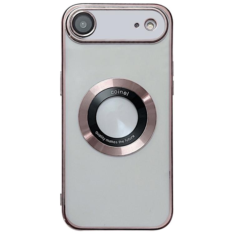 Capa para telemóvel TPU com MagSafe e acabamento eletroplated, Para iPhone 17e / 16e, Para iPhone 17 Pro Max, Para iPhone 17 Pro, Para iPhone 17, Para iPhone Air, Para iPhone 16 Pro Max