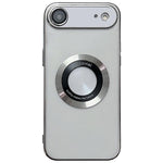 Capa para telemóvel TPU com MagSafe e acabamento eletroplated, Para iPhone 17e / 16e, Para iPhone 17 Pro Max, Para iPhone 17 Pro, Para iPhone 17, Para iPhone Air, Para iPhone 16 Pro Max