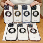 Capa para telemóvel TPU com MagSafe e acabamento eletroplated, Para iPhone 16 Pro, Para iPhone 16 Plus, Para iPhone 16, Para iPhone 15 Pro Max, Para iPhone 15 Pro, Para iPhone 15 Plus