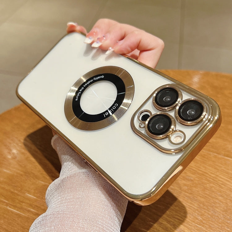 Capa para telemóvel TPU com MagSafe e acabamento eletroplated, Para iPhone 17e / 16e, Para iPhone 17 Pro Max, Para iPhone 17 Pro, Para iPhone 17, Para iPhone Air, Para iPhone 16 Pro Max