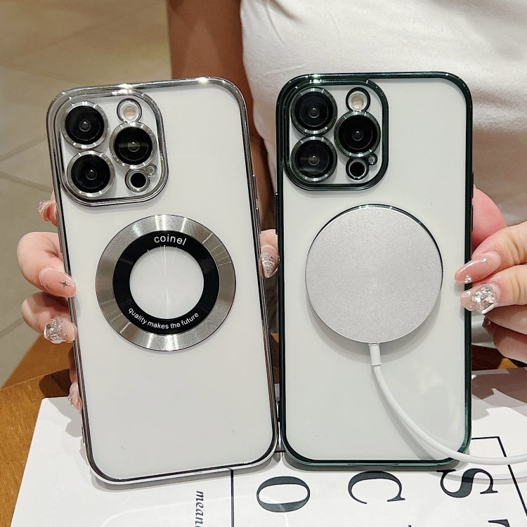 Capa para telemóvel TPU com MagSafe e acabamento eletroplated, Para iPhone 11, Para iPhone 11 Pro