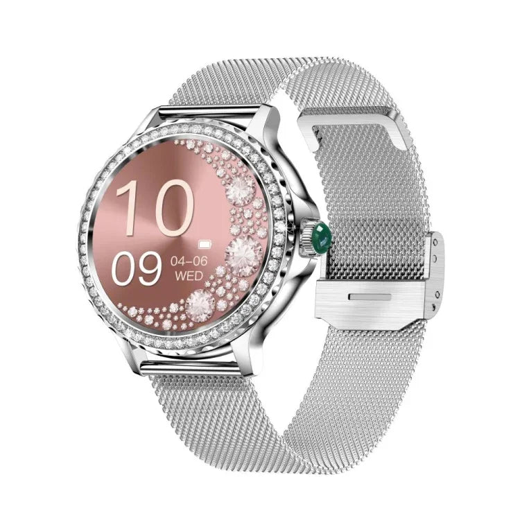 Relógio Inteligente NX19 com Ecrã a Cores de 1,3 polegadas e IP68 Impermeável, Suporta Monitorização de Frequência Cardíaca / Pressão Arterial / Oxigénio no Sangue