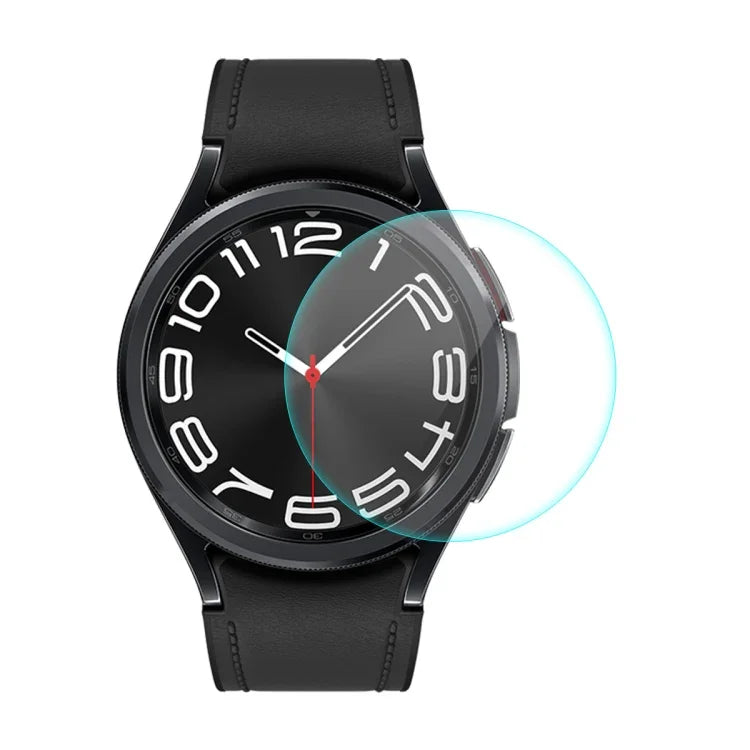 ENKAY Filme Protetor de Ecrã em Vidro Temperado 0,2mm 9H para Relógio, Para Samsung Galaxy Watch Ultra 47mm / Ultra 2025, Para Samsung Galaxy Watch8 44mm, Para Samsung Galaxy Watch8 40mm, Para Samsung Galaxy Watch6 Classic / Ultra 47mm