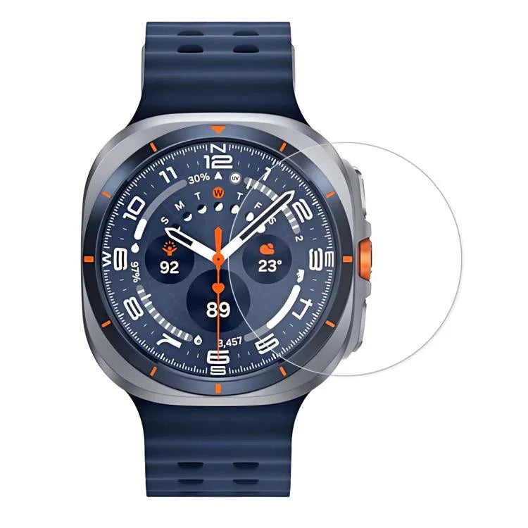 ENKAY Filme Protetor de Ecrã em Vidro Temperado 0,2mm 9H para Relógio, Para Samsung Galaxy Watch Ultra 47mm / Ultra 2025, Para Samsung Galaxy Watch8 44mm, Para Samsung Galaxy Watch8 40mm, Para Samsung Galaxy Watch6 Classic / Ultra 47mm