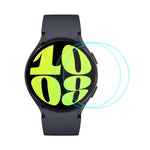 2 unidades ENKAY Filme Protetor de Ecrã em Vidro Temperado 0,2mm 9H para Relógio, Para Samsung Galaxy Watch Ultra 47mm / Ultra 2025, Para Samsung Galaxy Watch8 44mm, Para Samsung Galaxy Watch8 40mm, Para Samsung Galaxy Watch6 Classic / Ultra 47mm