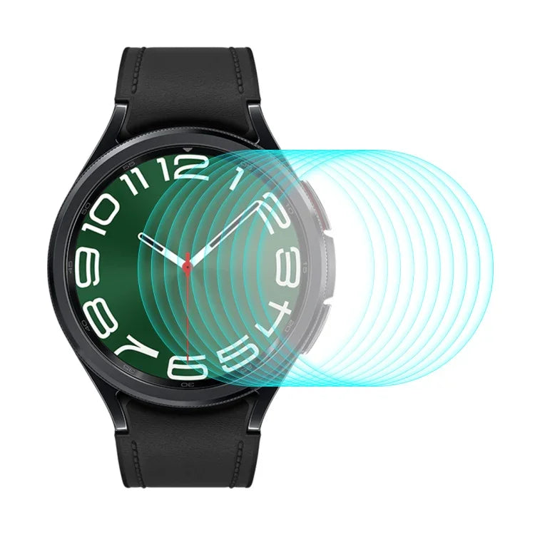 10 unidades de película protetora de ecrã em vidro temperado ENKAY 0.2mm 9H, para Samsung Galaxy Watch Ultra 47mm / Ultra 2025, para Samsung Galaxy Watch8 44mm, para Samsung Galaxy Watch8 40mm, para Samsung Galaxy Watch6 Classic / Ultra 47mm