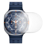 10 unidades de película protetora de ecrã em vidro temperado ENKAY 0.2mm 9H, para Samsung Galaxy Watch Ultra 47mm / Ultra 2025, para Samsung Galaxy Watch8 44mm, para Samsung Galaxy Watch8 40mm, para Samsung Galaxy Watch6 Classic / Ultra 47mm