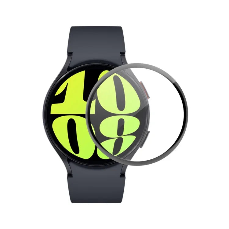 Película de ecrã ENKAY 3D de cobertura total com borda suave em PC PMMA HD, para Samsung Galaxy Watch Ultra 47mm / Ultra 2025, para Samsung Galaxy Watch8 Classic 46mm, para Samsung Galaxy Watch8 44mm, para Samsung Galaxy Watch8 40mm