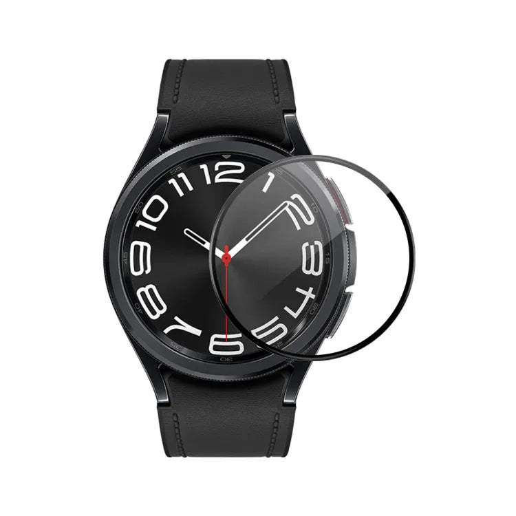 Película de ecrã ENKAY 3D de cobertura total com borda suave em PC PMMA HD, para Samsung Galaxy Watch Ultra 47mm / Ultra 2025, para Samsung Galaxy Watch8 Classic 46mm, para Samsung Galaxy Watch8 44mm, para Samsung Galaxy Watch8 40mm