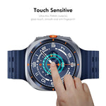 Película de ecrã ENKAY 3D de cobertura total com borda suave em PC PMMA HD, para Samsung Galaxy Watch Ultra 47mm / Ultra 2025, para Samsung Galaxy Watch8 Classic 46mm, para Samsung Galaxy Watch8 44mm, para Samsung Galaxy Watch8 40mm