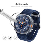 Película de ecrã ENKAY 3D de cobertura total com borda suave em PC PMMA HD, para Samsung Galaxy Watch Ultra 47mm / Ultra 2025, para Samsung Galaxy Watch8 Classic 46mm, para Samsung Galaxy Watch8 44mm, para Samsung Galaxy Watch8 40mm