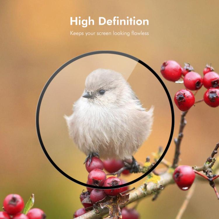 Película de ecrã ENKAY 3D de cobertura total com borda suave em PC PMMA HD, para Samsung Galaxy Watch Ultra 47mm / Ultra 2025, para Samsung Galaxy Watch8 Classic 46mm, para Samsung Galaxy Watch8 44mm, para Samsung Galaxy Watch8 40mm
