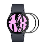 2 unidades de película de ecrã ENKAY 3D de cobertura total com borda suave em PC PMMA HD, para Samsung Galaxy Watch Ultra 47mm / Ultra 2025, para Samsung Galaxy Watch8 Classic 46mm, para Samsung Galaxy Watch8 44mm, para Samsung Galaxy Watch8 40mm