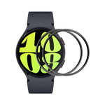 2 unidades de película de ecrã ENKAY 3D de cobertura total com borda suave em PC PMMA HD, para Samsung Galaxy Watch Ultra 47mm / Ultra 2025, para Samsung Galaxy Watch8 Classic 46mm, para Samsung Galaxy Watch8 44mm, para Samsung Galaxy Watch8 40mm
