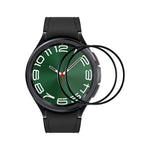 2 unidades de película de ecrã ENKAY 3D de cobertura total com borda suave em PC PMMA HD, para Samsung Galaxy Watch Ultra 47mm / Ultra 2025, para Samsung Galaxy Watch8 Classic 46mm, para Samsung Galaxy Watch8 44mm, para Samsung Galaxy Watch8 40mm