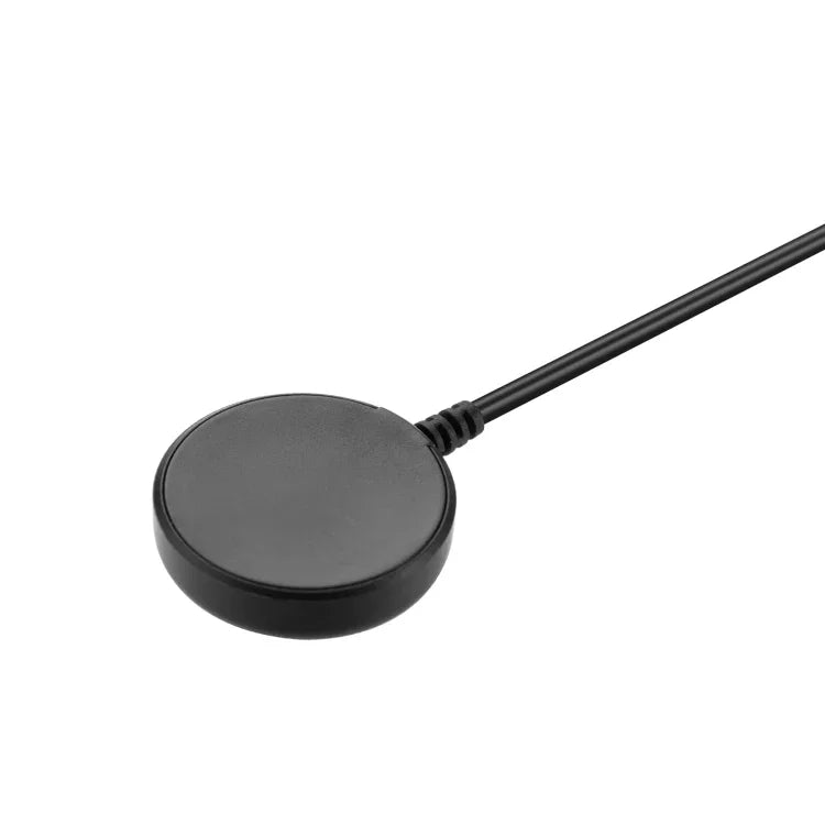 Carregador Magnético para Relógio com Interface USB, Para Samsung Galaxy Ultra 47mm, Para Samsung Galaxy Watch FE 40mm, Para Samsung Galaxy Watch 7 44mm, Para Samsung Galaxy Watch 7 40mm, Para Samsung Galaxy Watch 6, Para Samsung Galaxy Watch 6 Classic
