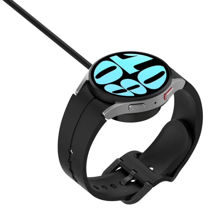 Carregador Magnético para Relógio com Interface USB, Para Samsung Galaxy Ultra 47mm, Para Samsung Galaxy Watch FE 40mm, Para Samsung Galaxy Watch 7 44mm, Para Samsung Galaxy Watch 7 40mm, Para Samsung Galaxy Watch 6, Para Samsung Galaxy Watch 6 Classic