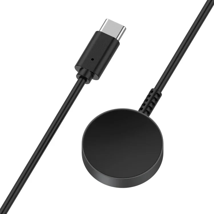 Carregador magnético metálico para relógio com porta Type-C, para Samsung Galaxy Watch Ultra 47mm