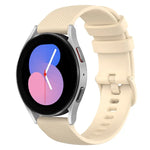 Pulseira de silicone quadriculada 20mm, para Samsung Galaxy Watch 5 40mm