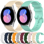 Pulseira de silicone quadriculada 20mm, para Samsung Galaxy Watch 5 40mm