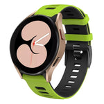 Pulseira de silicone bicolor 20mm, para Samsung Galaxy Watch 5 40mm