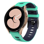 Pulseira de silicone bicolor 20mm, para Samsung Galaxy Watch 5 40mm