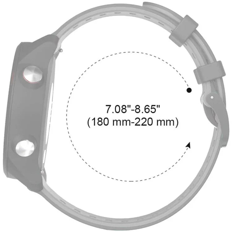 Pulseira de silicone bicolor 20mm, para Samsung Galaxy Watch 5 40mm