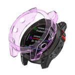 Half-Package TPU Watch Protective Case, For Garmin Fenix 7S Pro, For Garmin Fenix 7X Pro, For Garmin Fenix 7 Pro, For Garmin Epix Pro 47mm, For Garmin Epix Pro 51mm, For Garmin Epix Pro 42mm