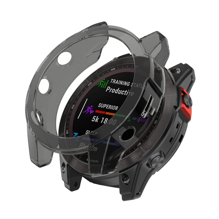 Half-Package TPU Watch Protective Case, For Garmin Fenix 7S Pro, For Garmin Fenix 7X Pro, For Garmin Fenix 7 Pro, For Garmin Epix Pro 47mm, For Garmin Epix Pro 51mm, For Garmin Epix Pro 42mm