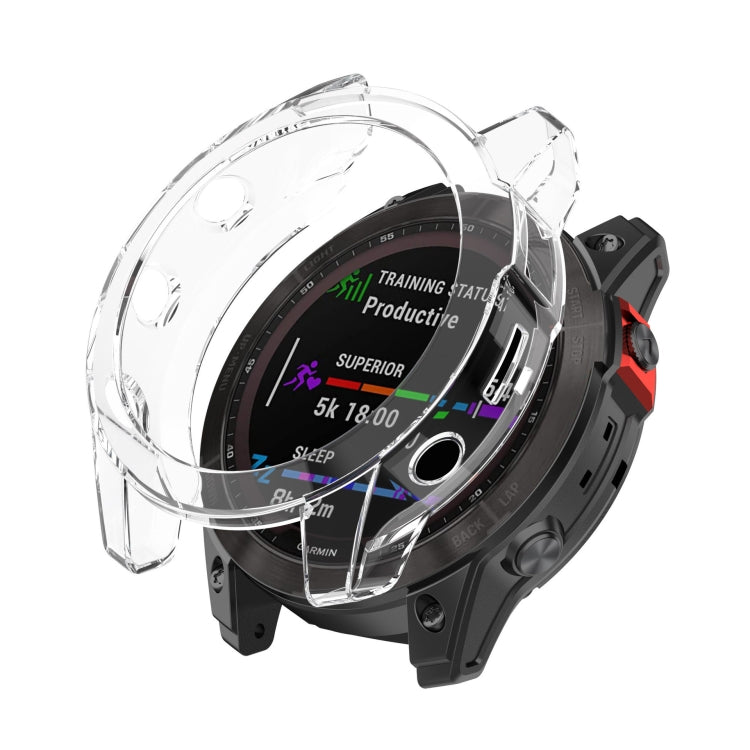 Half-Package TPU Watch Protective Case, For Garmin Fenix 7S Pro, For Garmin Fenix 7X Pro, For Garmin Fenix 7 Pro, For Garmin Epix Pro 47mm, For Garmin Epix Pro 51mm, For Garmin Epix Pro 42mm