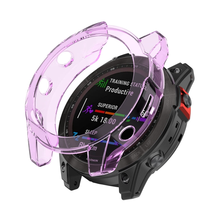 Half-Package TPU Watch Protective Case, For Garmin Fenix 7S Pro, For Garmin Fenix 7X Pro, For Garmin Fenix 7 Pro, For Garmin Epix Pro 47mm, For Garmin Epix Pro 51mm, For Garmin Epix Pro 42mm