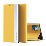 Capa para telemóvel em pele com adsorção eletroplatinada lateral, para iPhone 16 Pro, para iPhone 16 Plus, para iPhone 16, para iPhone 15 Pro Max, para iPhone 15 Pro, para iPhone 15 Plus