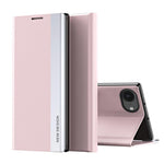 Capa para telemóvel em pele com adsorção eletroplatinada lateral, para iPhone 17e / 16e, para iPhone 17 Pro Max, para iPhone 17 Pro, para iPhone 17, para iPhone Air, para iPhone 16 Pro Max