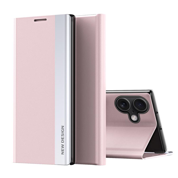 Capa para telemóvel em pele com adsorção eletroplatinada lateral, para iPhone 17e / 16e, para iPhone 17 Pro Max, para iPhone 17 Pro, para iPhone 17, para iPhone Air, para iPhone 16 Pro Max