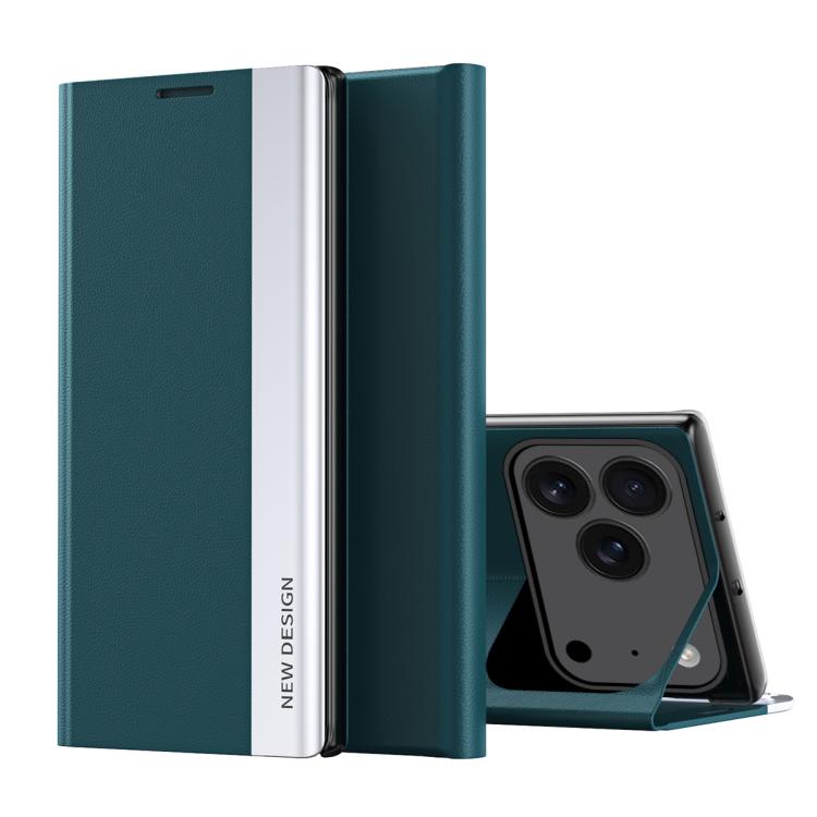 Capa para telemóvel em pele com adsorção eletroplatinada lateral, para iPhone 17e / 16e, para iPhone 17 Pro Max, para iPhone 17 Pro, para iPhone 17, para iPhone Air, para iPhone 16 Pro Max