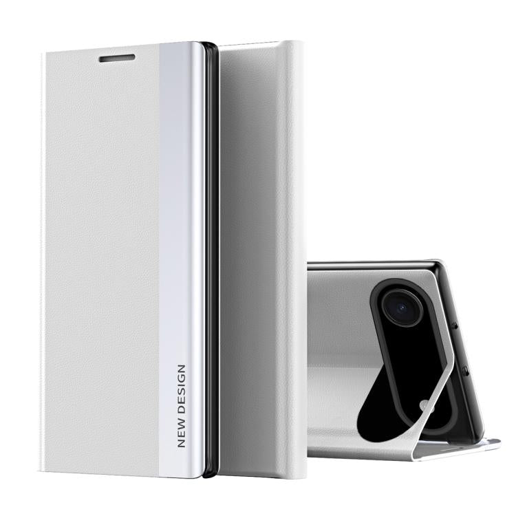Capa para telemóvel em pele com adsorção eletroplatinada lateral, para iPhone 17e / 16e, para iPhone 17 Pro Max, para iPhone 17 Pro, para iPhone 17, para iPhone Air, para iPhone 16 Pro Max